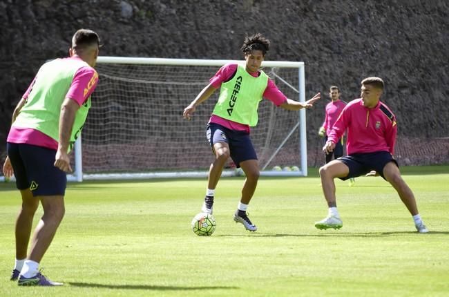 Entrenamiento de la UD Las Palmas