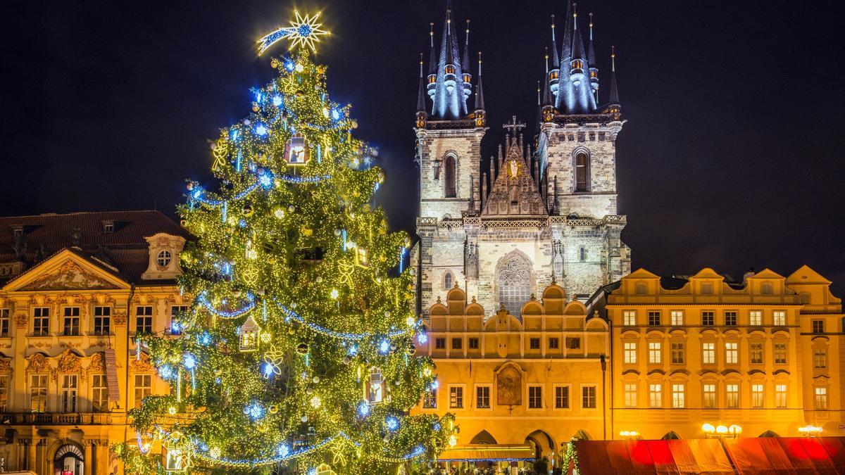 Mercado de Navidad en Praga