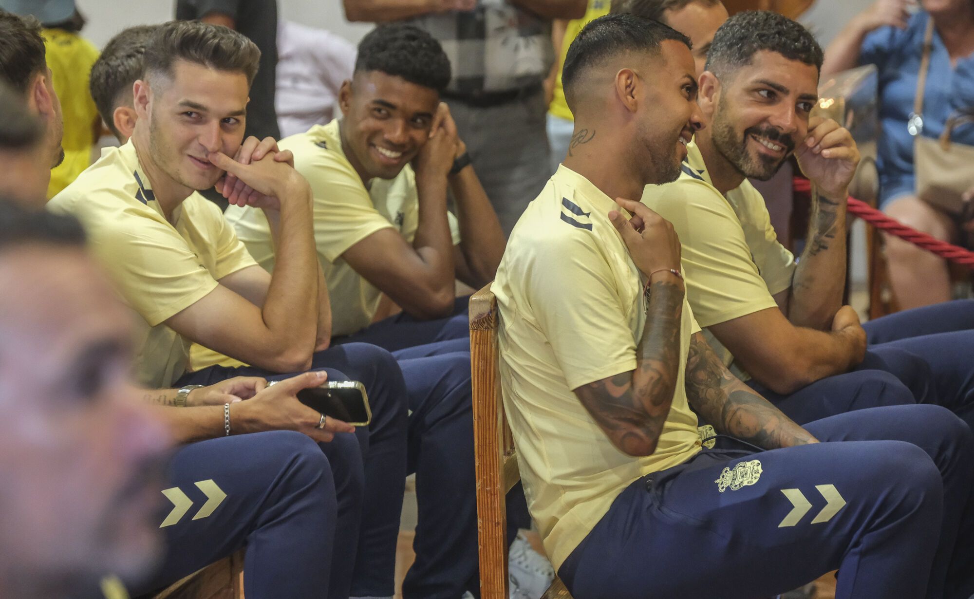 Ofrenda anual de la UD Las Palmas a la Virgen del Pino