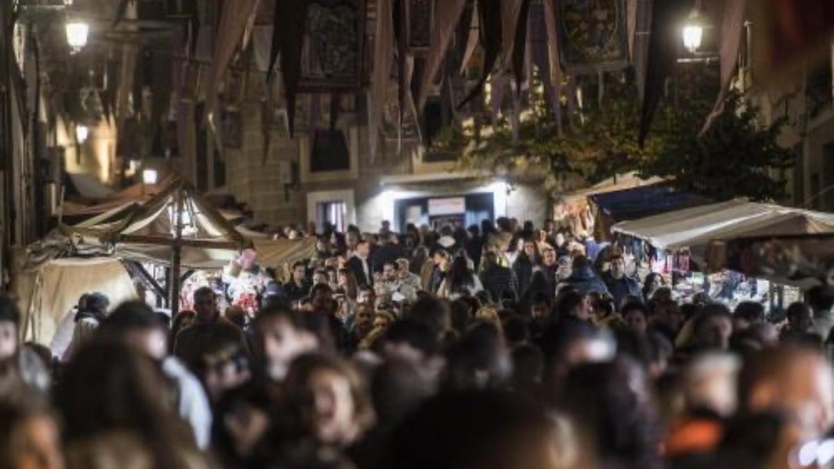 Imagen de archivo del mercado medieval de 2024.