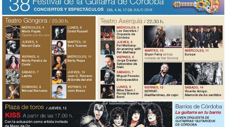 La Axerquía recibe hoy a Los Secretos en versión sinfónica con la Orquesta