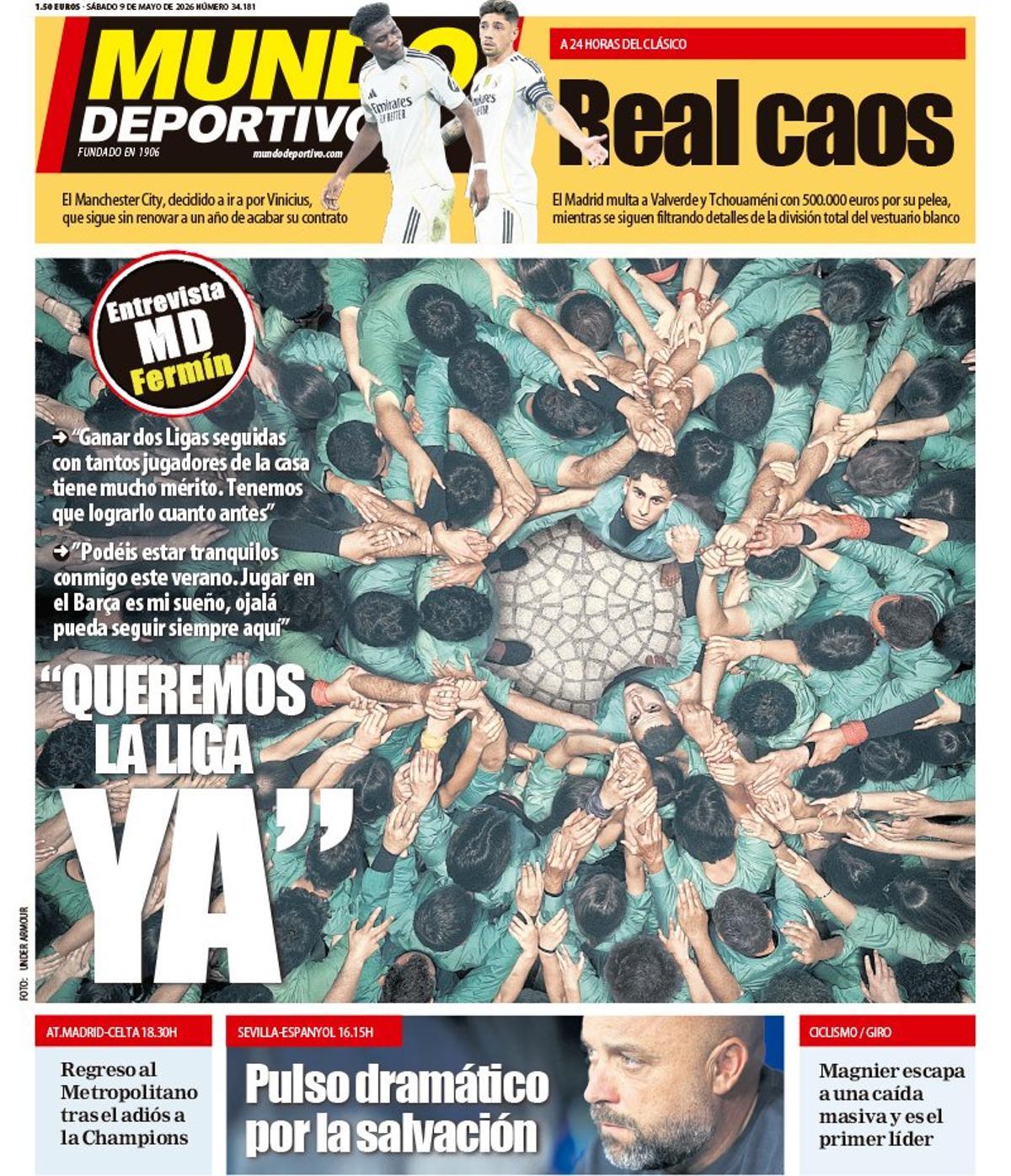 Las imágenes de las portadas de hoy
