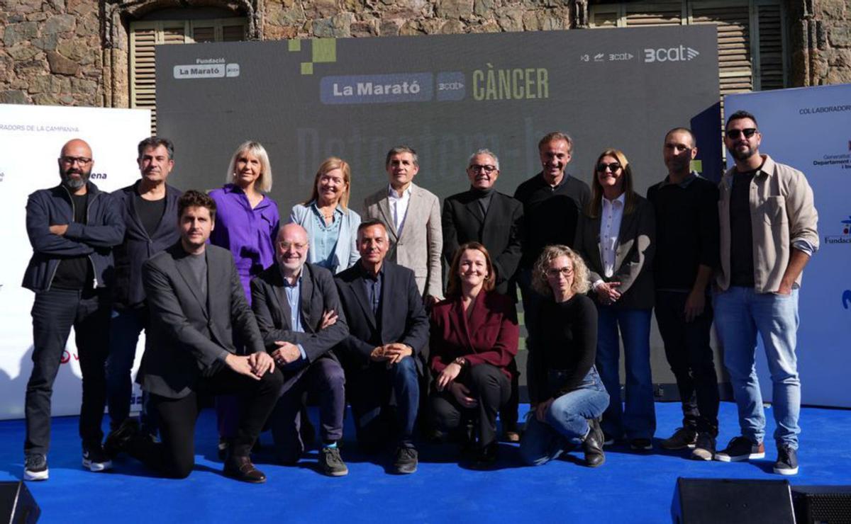 La Marató de 3Cat surt del plató de TV3  per combatre el càncer