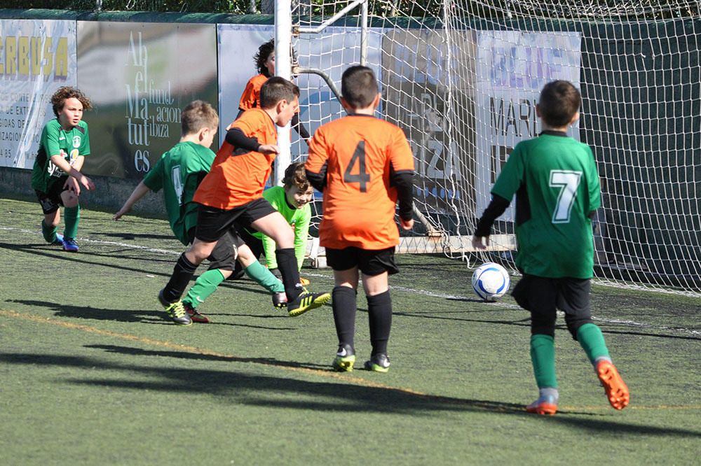 Fútbol base del fin de semana