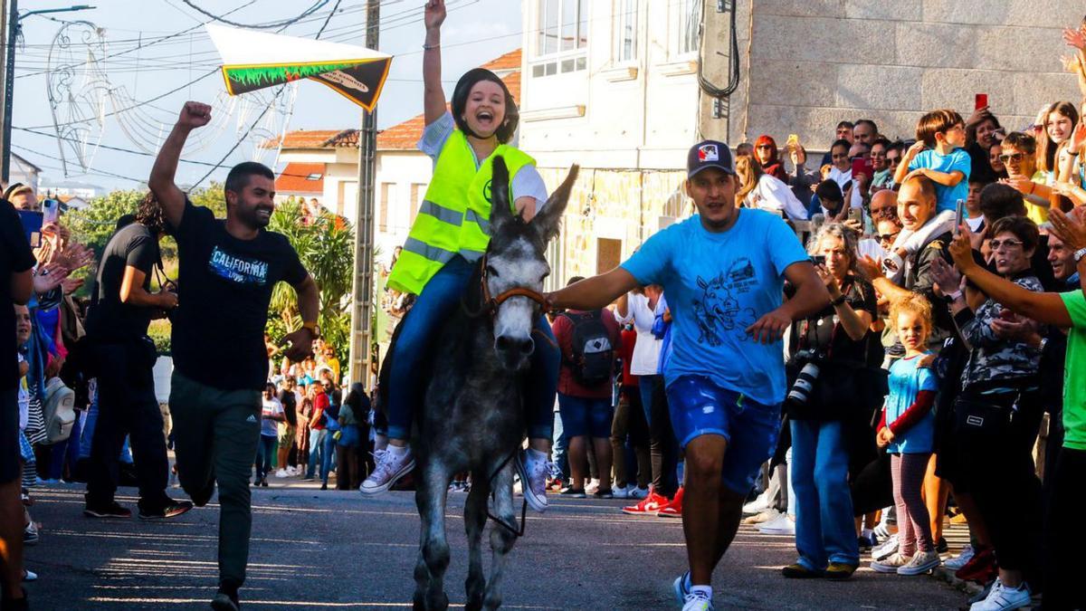 Lidia Mariño, de San Miguel, ganó la prueba femenina.