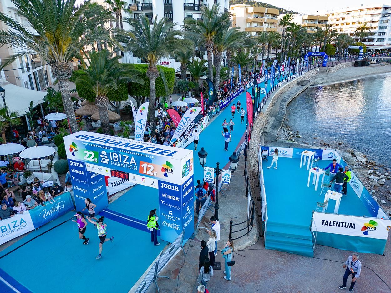 Imagen de archivo del Santa Eulària Ibiza Marathon