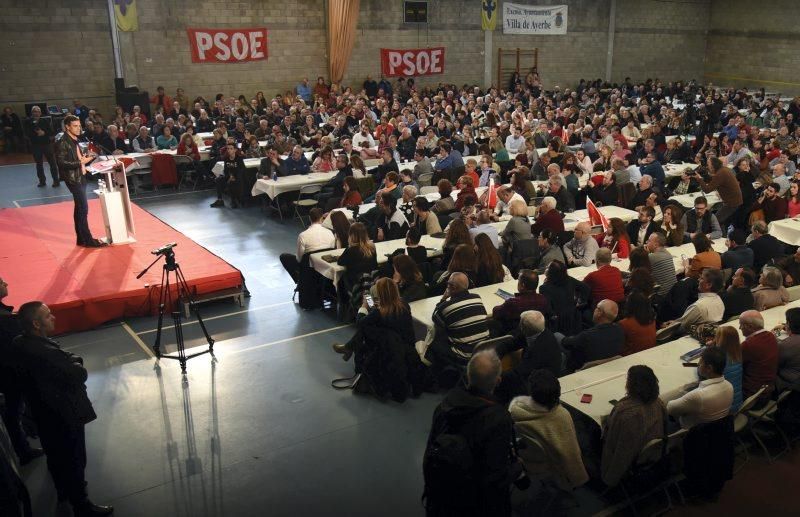 Pedro Sánchez celebra la Fiesta de la Rosa en Ayerbe