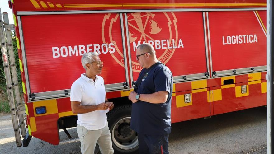 Marbella anuncia la incorporación de once agentes para reforzar el cuerpo de Bomberos