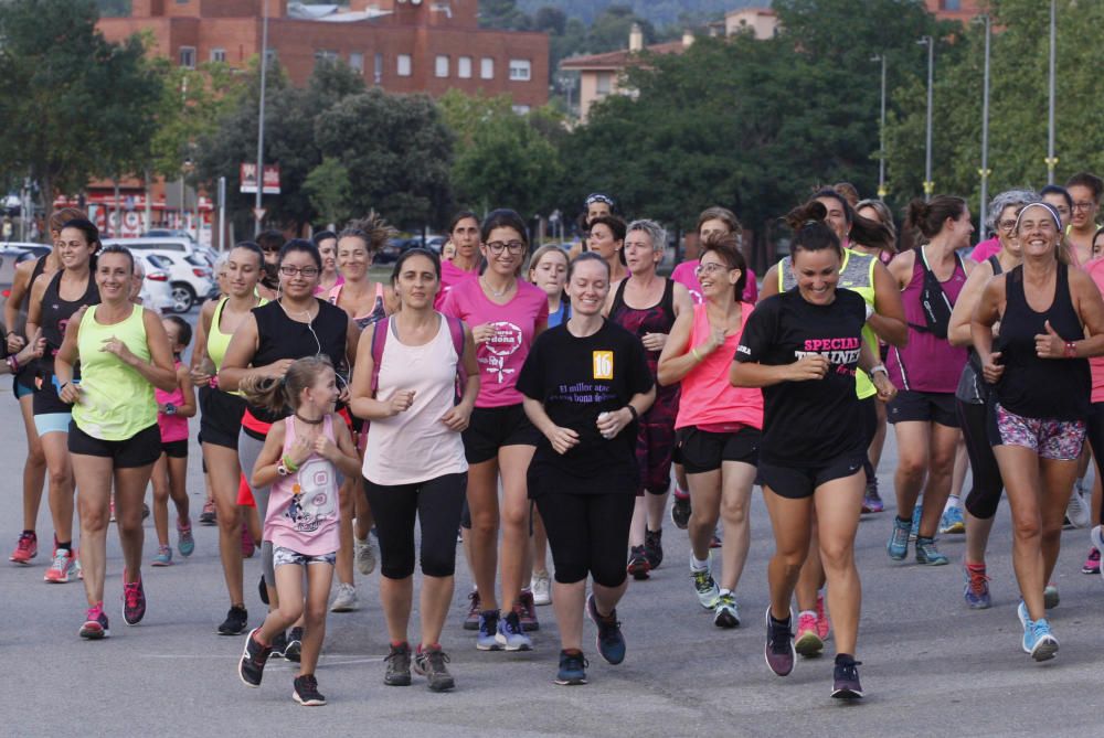 Primers entrenaments de la cinquena Cursa de la Dona