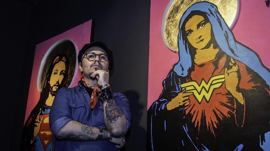 El pintor al que censuran cuadros por motivos políticos y religiosos