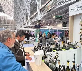 El vino de Rías Baixas conquista la London Wine Fair con 49 bodegas y 81 marcas