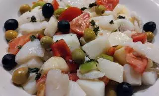 Ensalada de bacallà