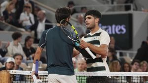 Roland Garros: Lorenzo Musetti - Carlos Alcaraz, en imágenes.