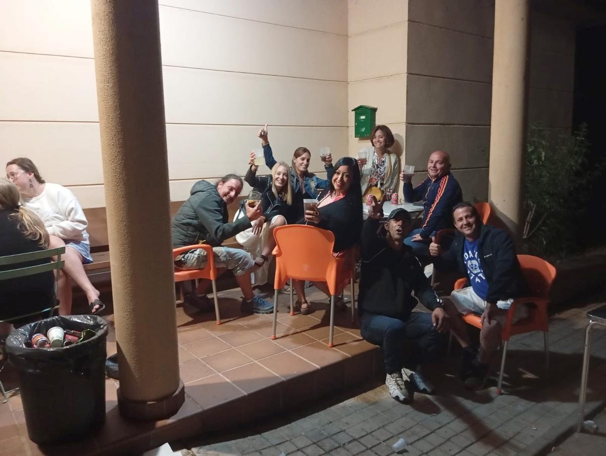 Así de bien lo pasan en Cunquilla de Vidriales, en su fiesta anual Así de bien lo pasan en Cunquilla de Vidriales, en su fiesta anual