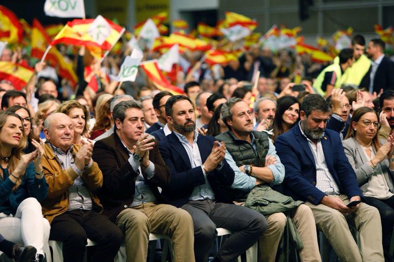 Mitin de Abascal en València