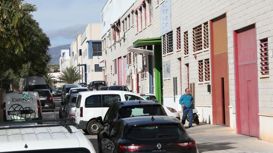 Imagen de una zona industrial en la provincia.