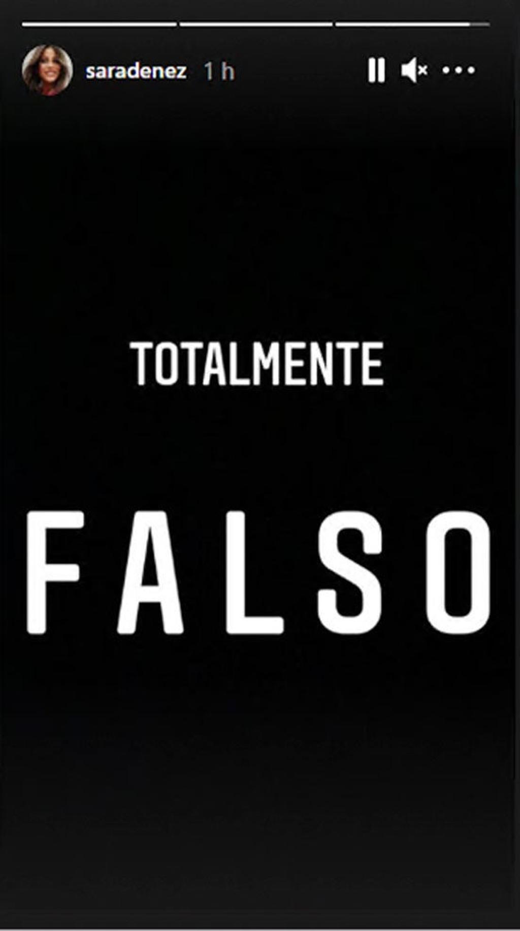 Sara Denez desmiente su amistad con Iker Casillas vía Instagram Stories