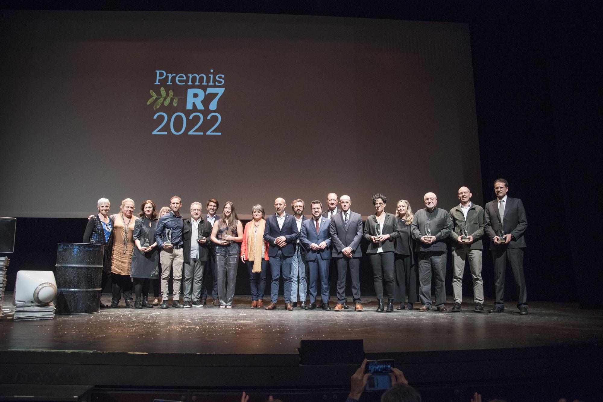 Els guardonats dels Premis Regió7 2022