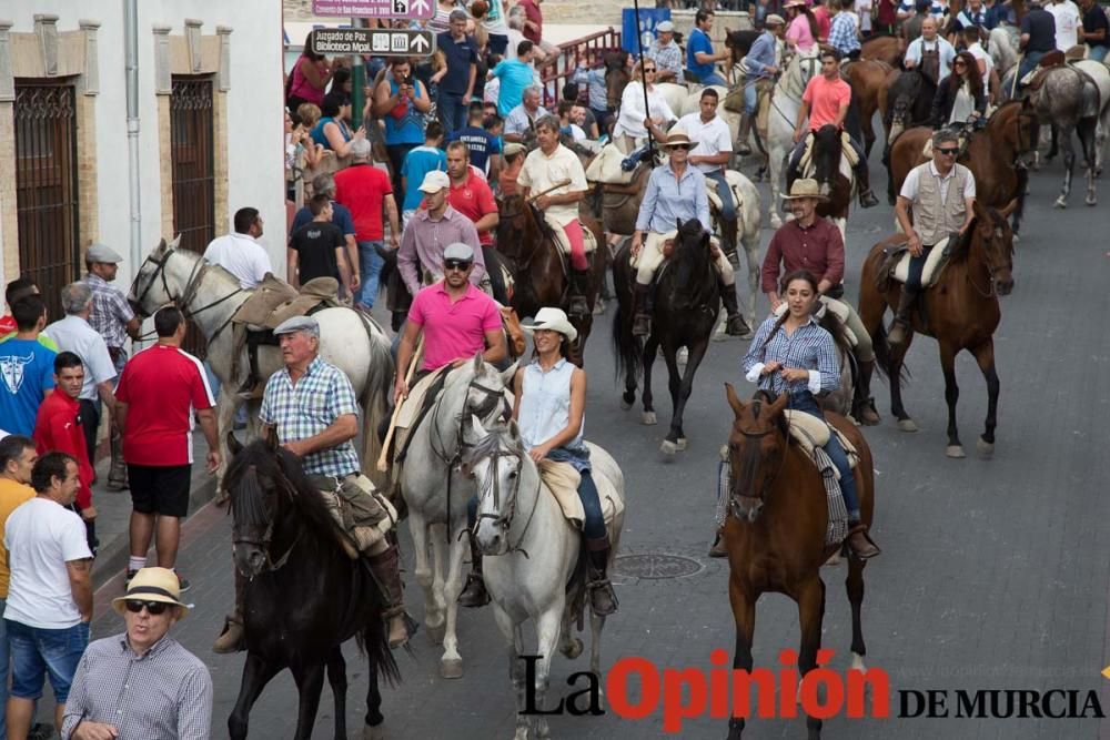 Último encierro en las Fiestas de Moratalla