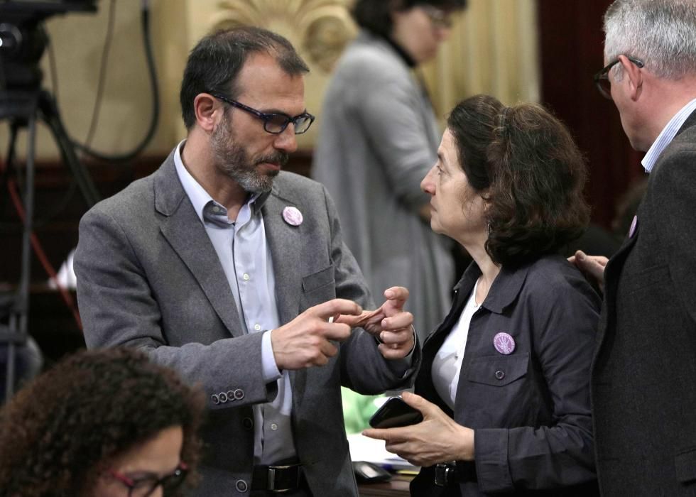 Pleno del Parlament del 5 de abril