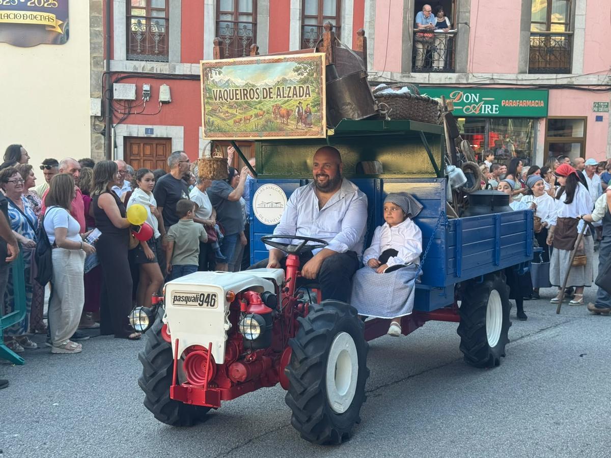 Un momento del desfile.