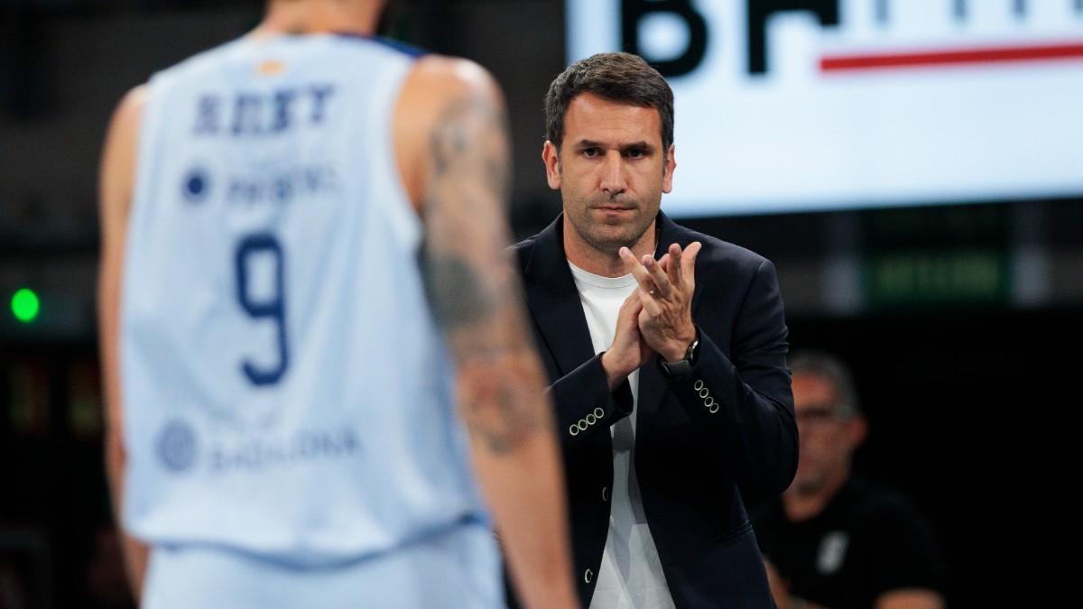 Dani Miret, entrenador del Asisa Joventut