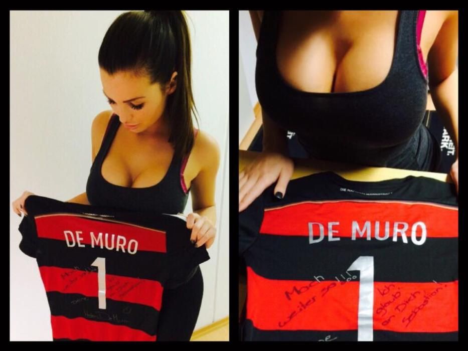 Helen de Muro, la musa porno del Bayern