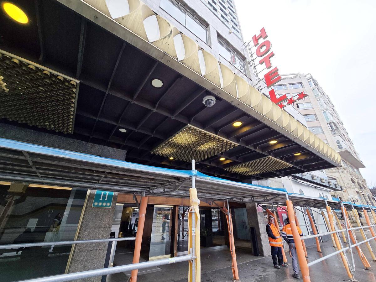 Comienzan las obras en el interior del Hotel Bahía de Vigo