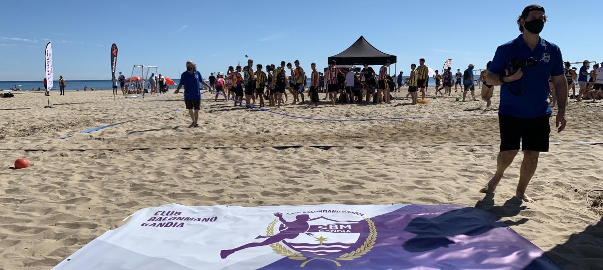 Gandía, perfecto inicio para la Lliga d´Handbol Platja