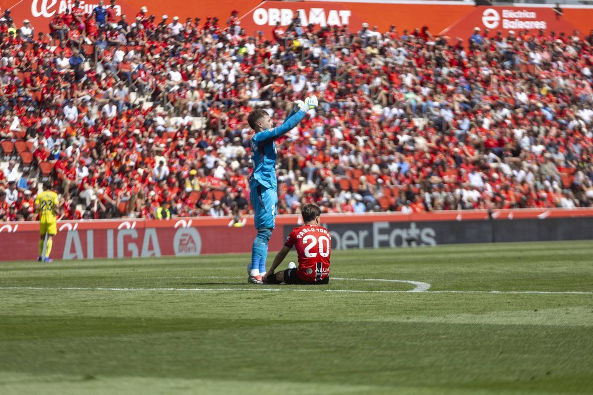 Un gol de Muriqi permitió al equipo bermellón sumar un punto muy importante