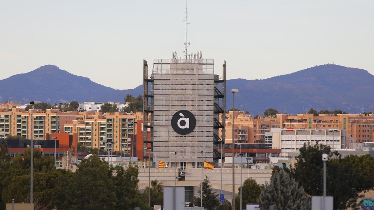 Instalaciones de À Punt en Burjassot. M. Á. MONTESINOS