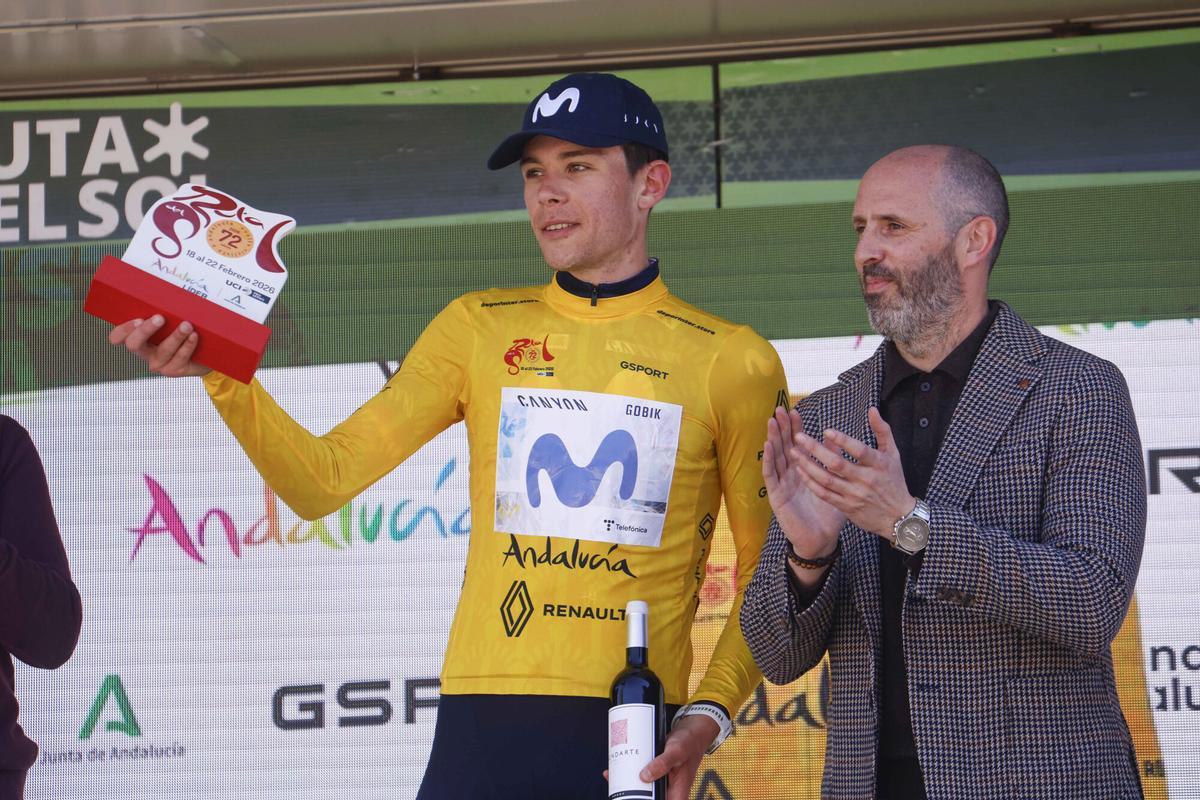 Romero se mantiene líder de la general tras la cuarta etapa de la Vuelta ciclista Andalucía entre Montoro y Pozoblanco