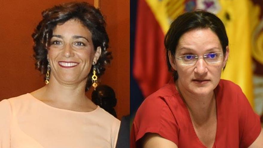 Alicia Cebrián (izq.) y Zaida González (d.).