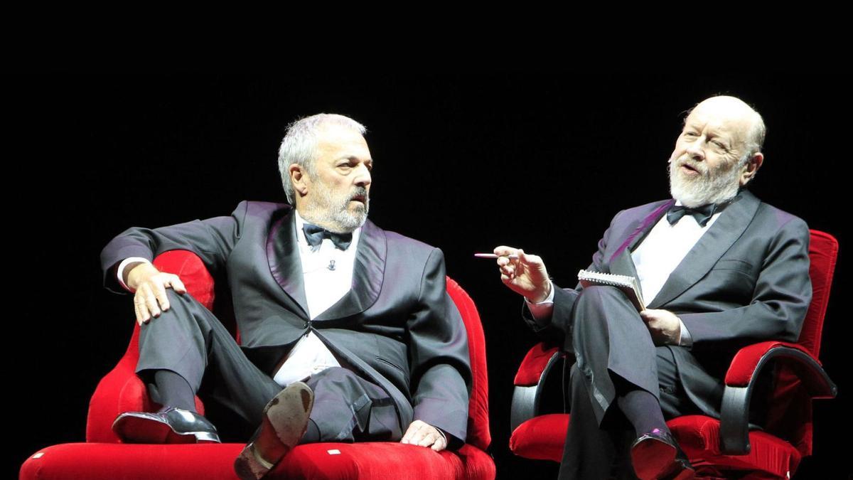 Daniel y Marcos, en uno de sus «biólogos».