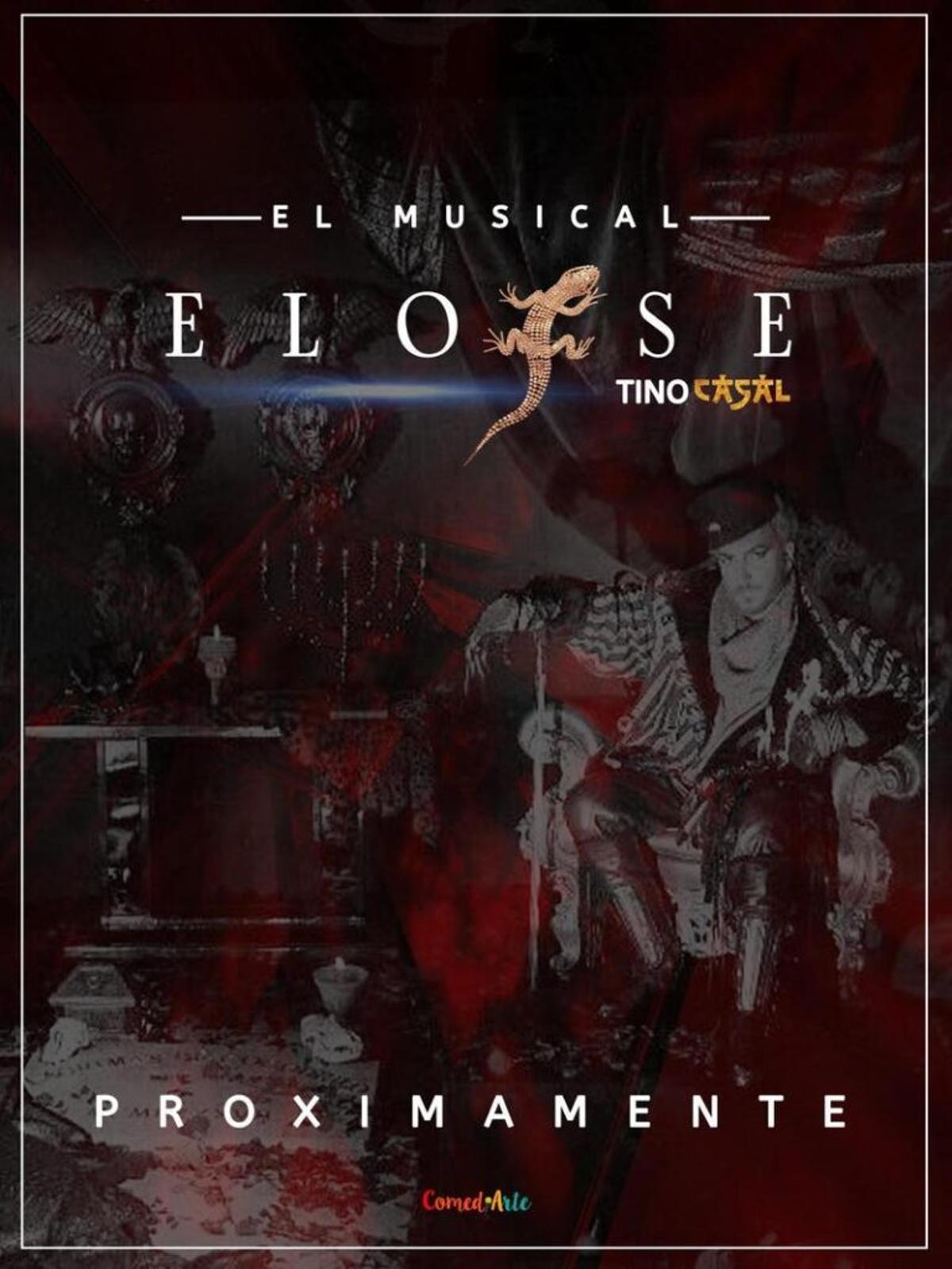 Cartel del musical de Tino Casal  de SomosArte