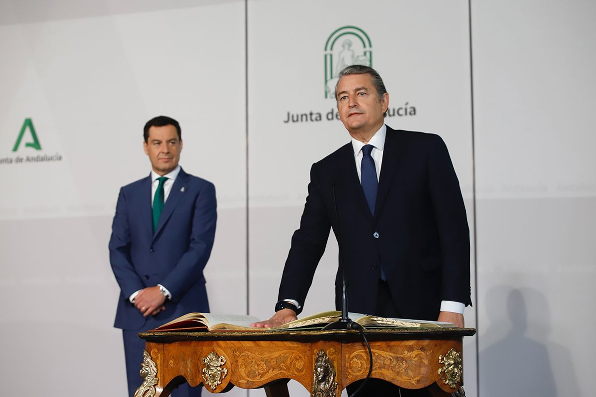 Toma de posesión de los nuevos consejeros del Gobierno andaluz