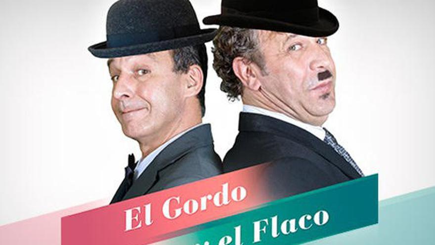 El Gordo y el Flaco aterrizan en el Auditorio de Teror