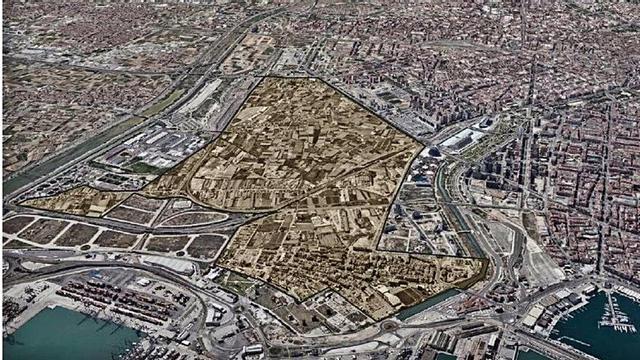 Ámbito que comprende el ARRUR de Natzaret-La Punta y la Fuente de San Luis.