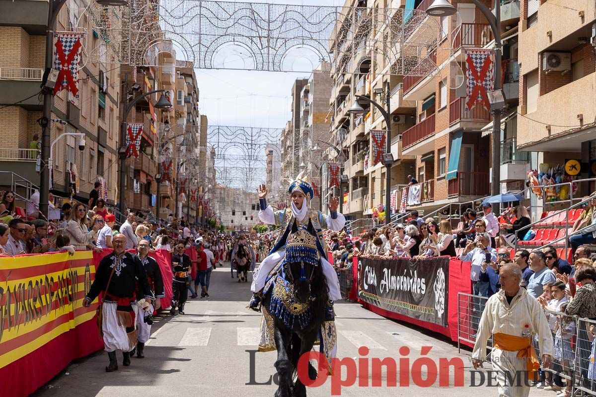 Desfile infantil del Bando Moro en las Fiestas de Caravaca