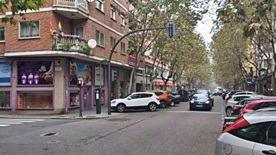 Avenida Víctor Gallego de la capital.