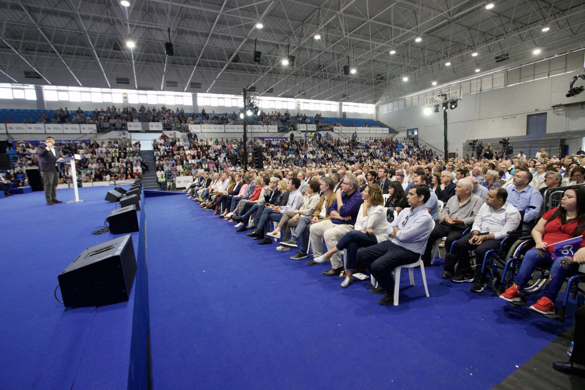 Acto del PP en Murcia con Feijóo