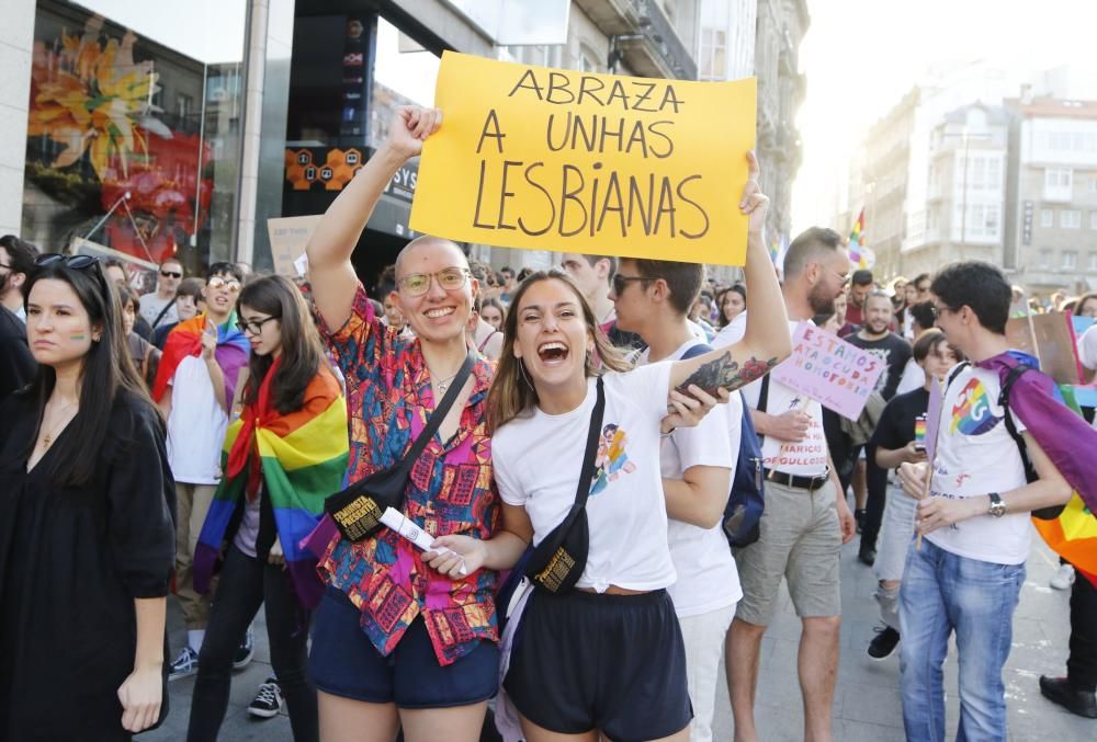 Vigo celebra la diversidad con ''''orgullo''''. // Alba Villar | FdV