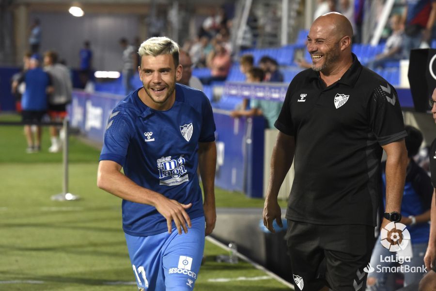 SD Huesca - Málaga CF, en imágenes