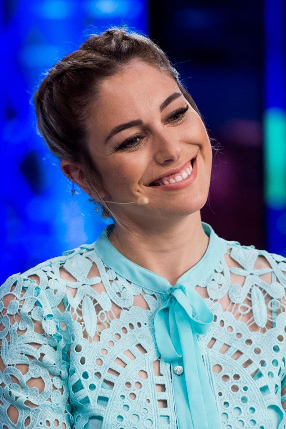 El recogido con trenzas de Blanca Suárez en 'El Hormiguero'