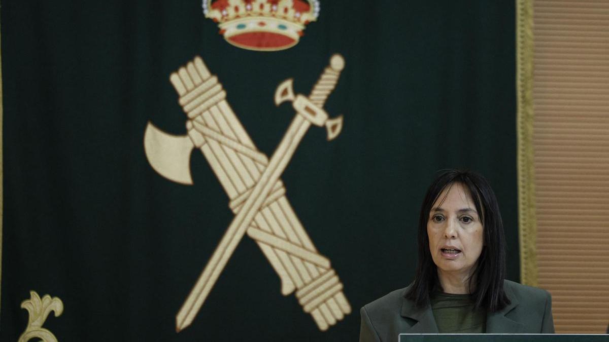 La directora general de la Guardia Civil, Mercedes González. / EFE