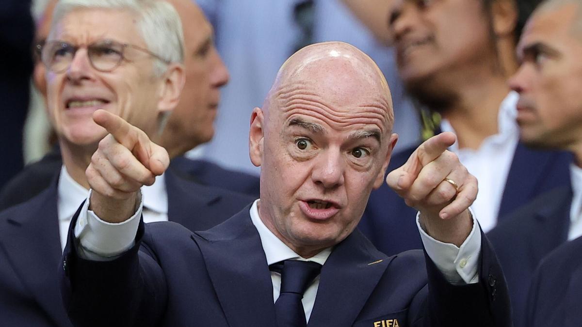 Gianni Infantino, presidente de la FIFA.