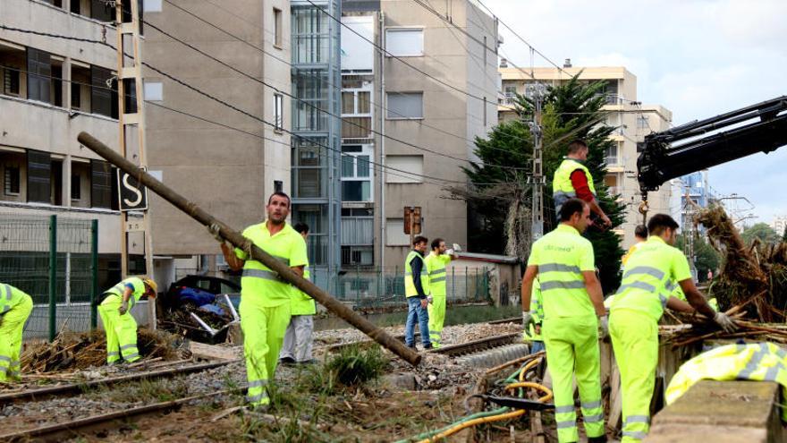 Adif xifra en prop de 30 milions d&#039;euros el cost de les reparacions a la xarxa ferroviària després dels aiguats d&#039;octubre