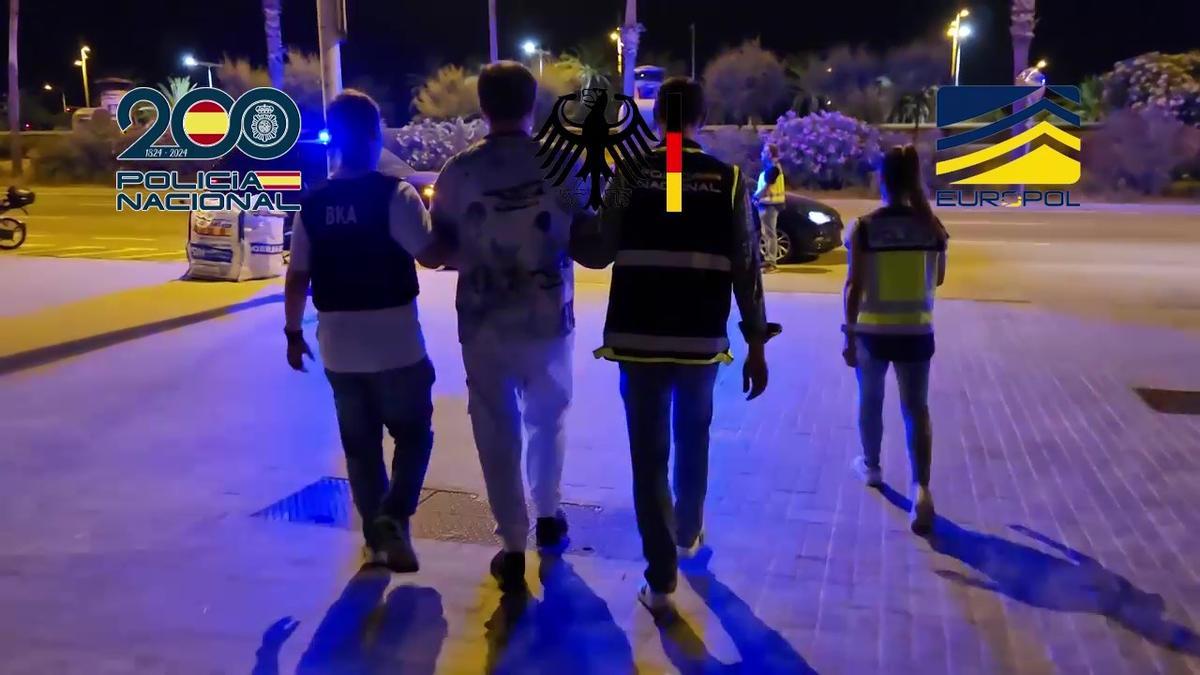 Imagen del principal cibernarco europeo detenido en Barcelona Imagen del principal cibernarco europeo detenido en Barcelona