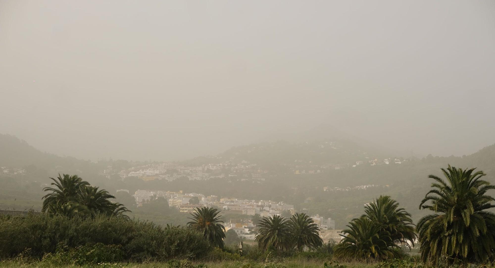 Calima en Gran Canaria