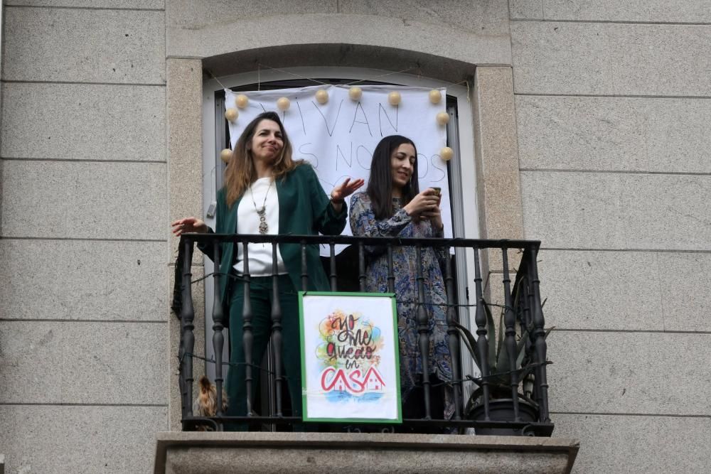 Bodas de oro desde el balcón